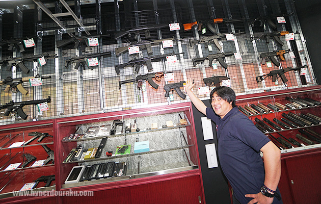 トイガンの展示が圧巻