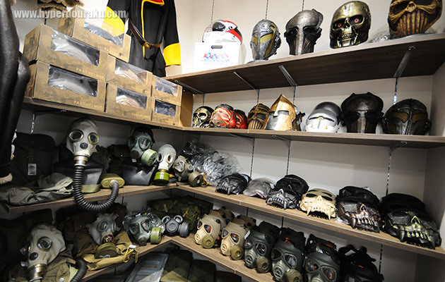 サバゲー用のフェイスマスク