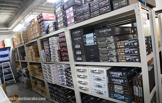 トイガンの在庫がズラリ