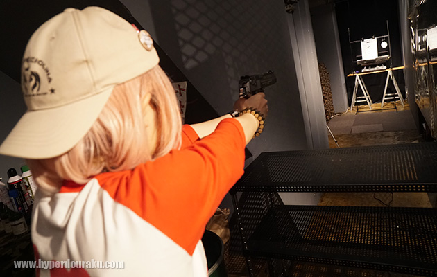 シューティングレンジは最大で7m