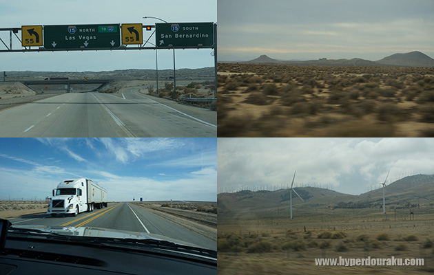 レンタカー移動