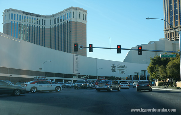 サンズ・エキスポ会場