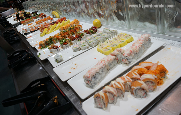 makinoで夕食を食べまくったり