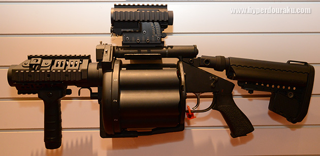 M32A1のリボルバーランチャー