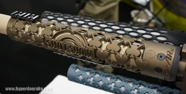 SHOT SHOWデザインのアルミハンドガード