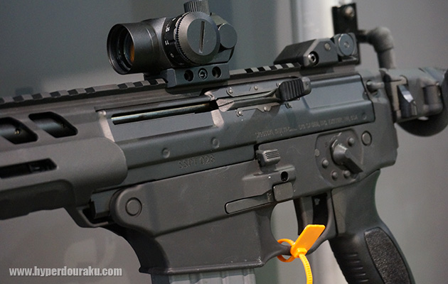 SIG556xiのレシーバー