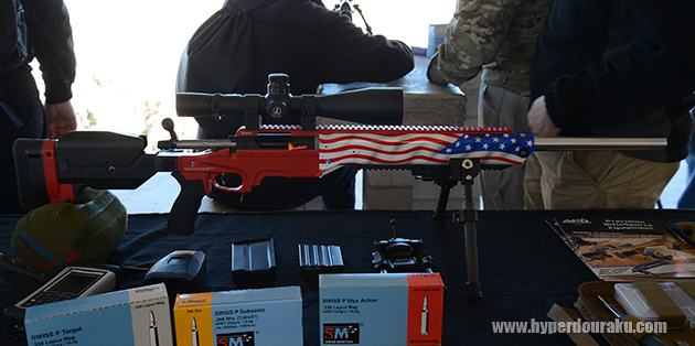 アメリカンな塗装のライフル