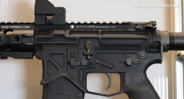 肉抜きされたレシーバー