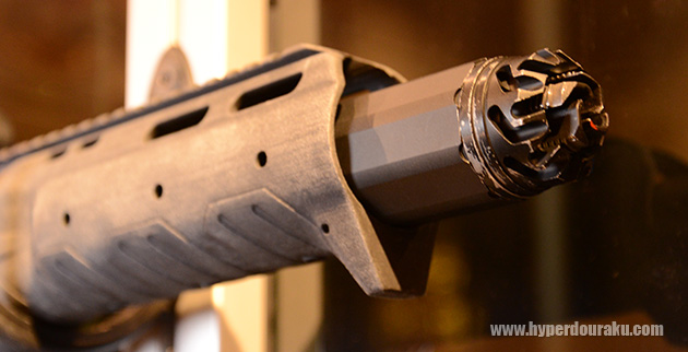 サプレッサーが装着