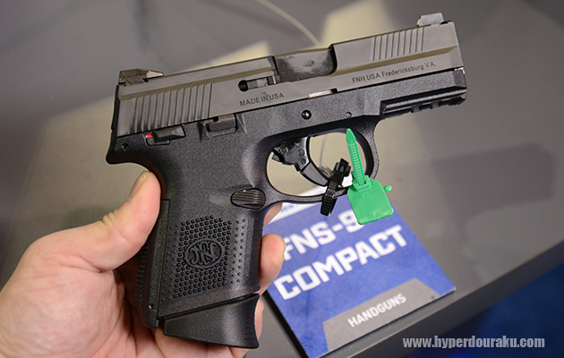 アンビタイプのサムセフティを装備