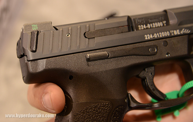 ストライカー方式のオートマチックピストル