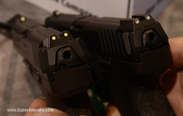 リアサイトの違い