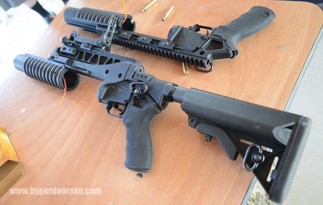 MTのM203グレネードランチャー