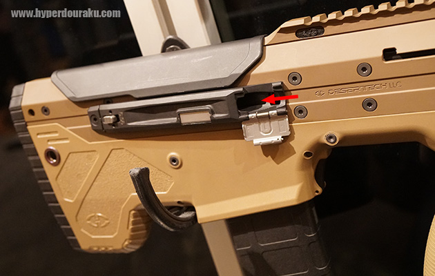 空薬莢の排出穴