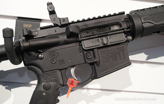 Crimson TraceのLinQが装着されていた