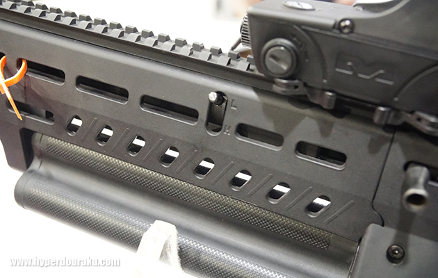 ガス圧切り替えスイッチ