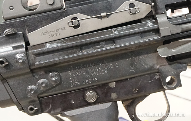 レシーバー刻印