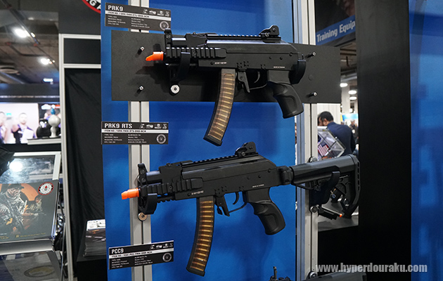 PRK9(上)と、PRK9 RTS(下)