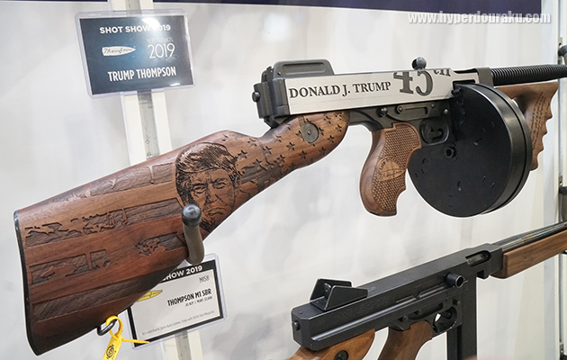 トンプソンのストックにトランプ!!