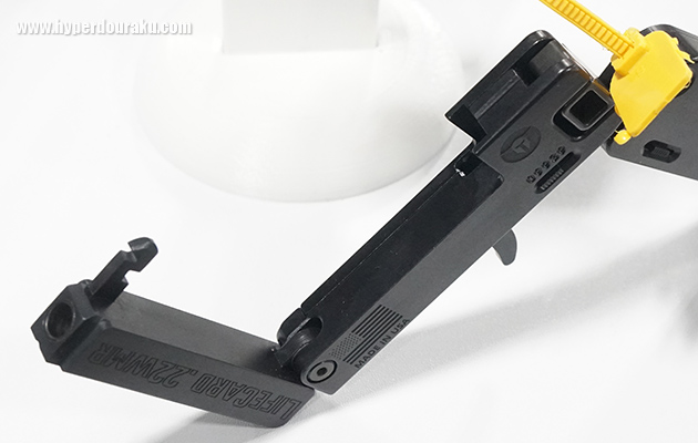 銃身部をテイクダウン