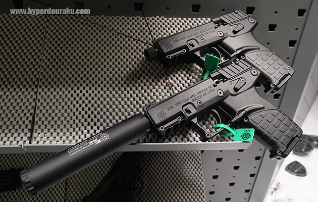 Thompson Machineのリムファイア用サプレッサー