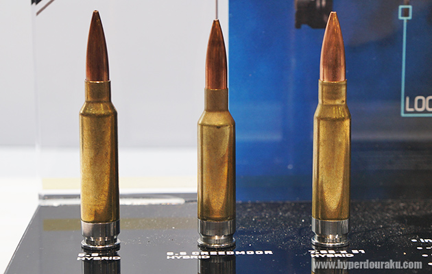 6.8mm、6.5mm、7.62mm