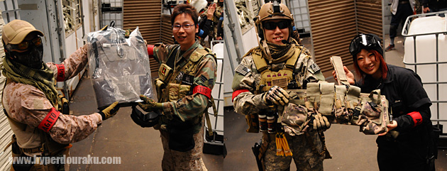 NEOX、アジトからの賞品