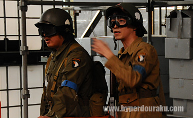 101空挺コスプレ二人組