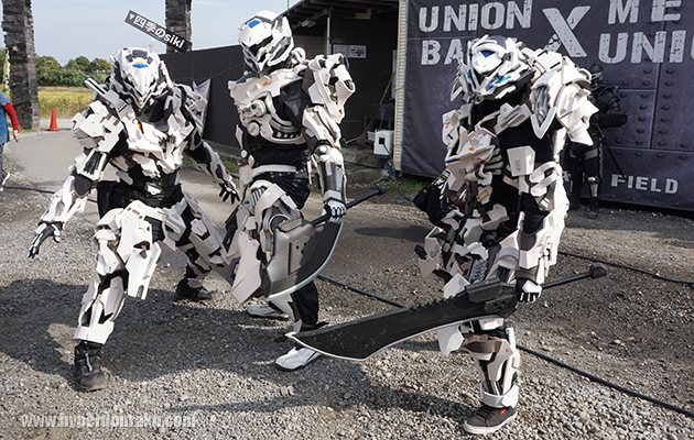 コンセプトを揃えたアーマー