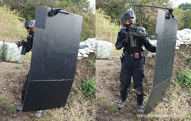 巨大なシールド