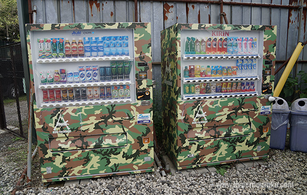 ドリンクの自販機