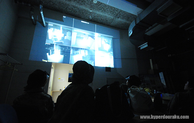 監視カメラの映像