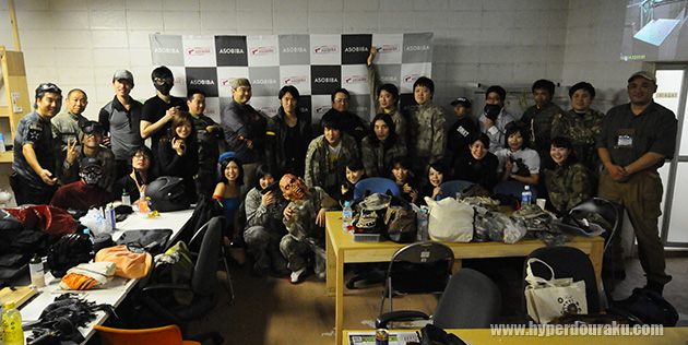 多くのプレーヤーが集まった