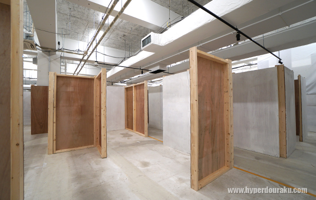 通路や出入り口などが広め