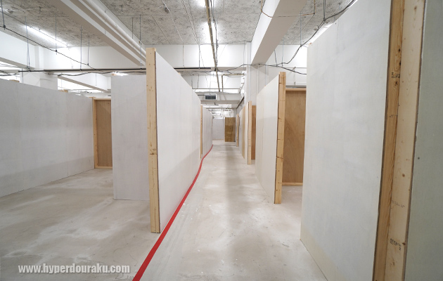 見通しの良い射撃ライン