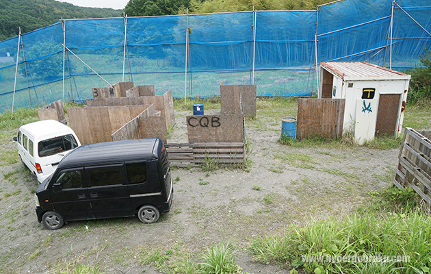 CQBエリアとTコンテナ