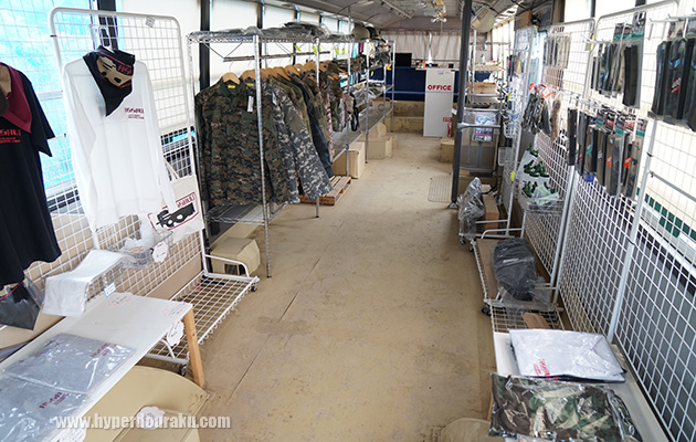 41ミリタリーのショップスペース