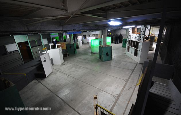 インドアとはいえ、結構広い