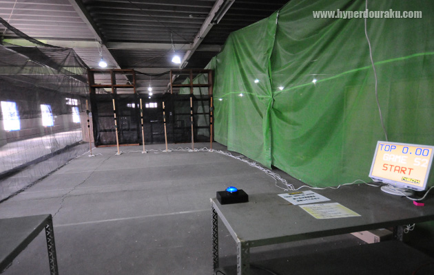 8mのシューティングレンジ