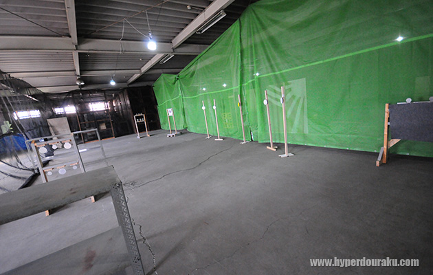 12mのシューティングレンジ