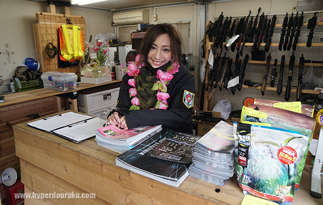 受付カウンター