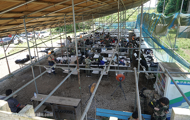 セーフティエリア風通しが良く