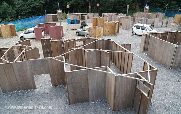 コンパネによる障害物