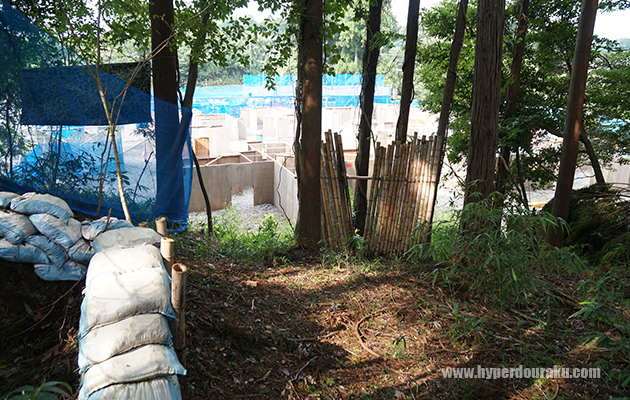 市街地vs森の攻防戦