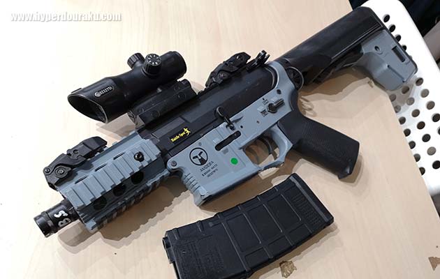 クロスボーンチューンのAMOEBA電動ガン