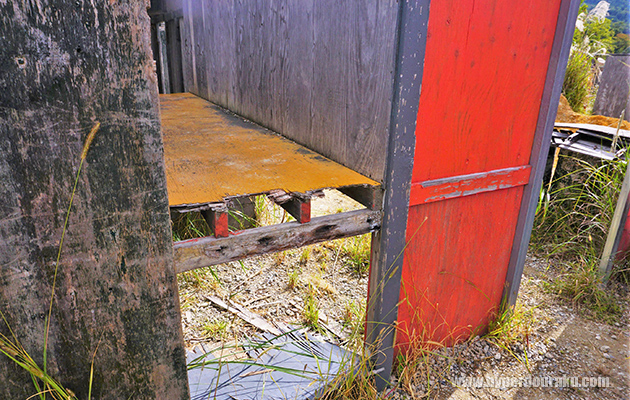 膝上ぐらいの高さ