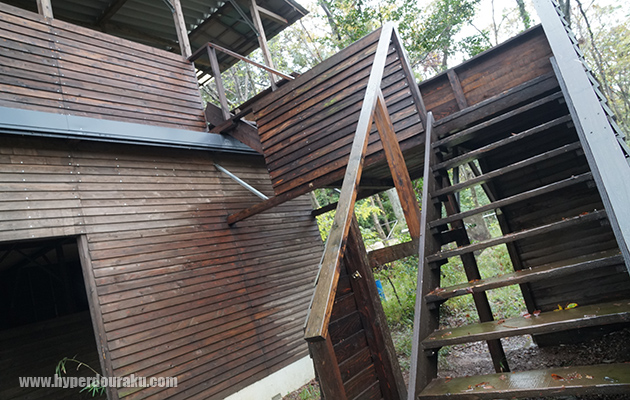 二階にアクセス