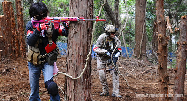 ピンクのド派手なドラグノフ