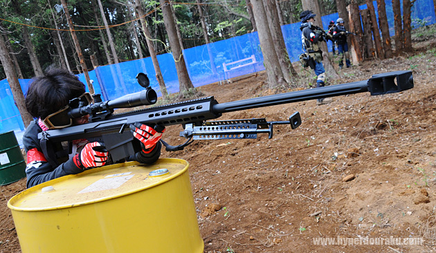 バレットM82アンチマテリアルライフル