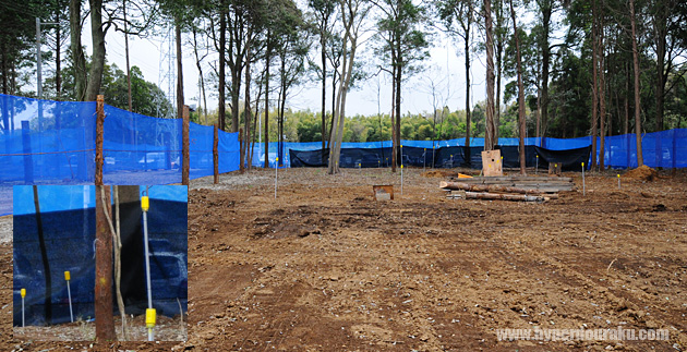 ワイドスパンのシューティングレンジ